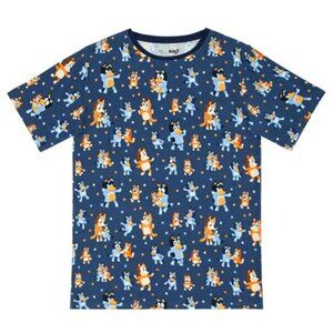 Little Sleepies Bluey “Dance Mode” Bamboo Pajama Top — Men’s Medium